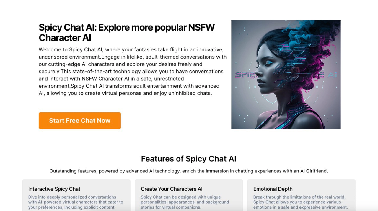 Spicy Chat AI