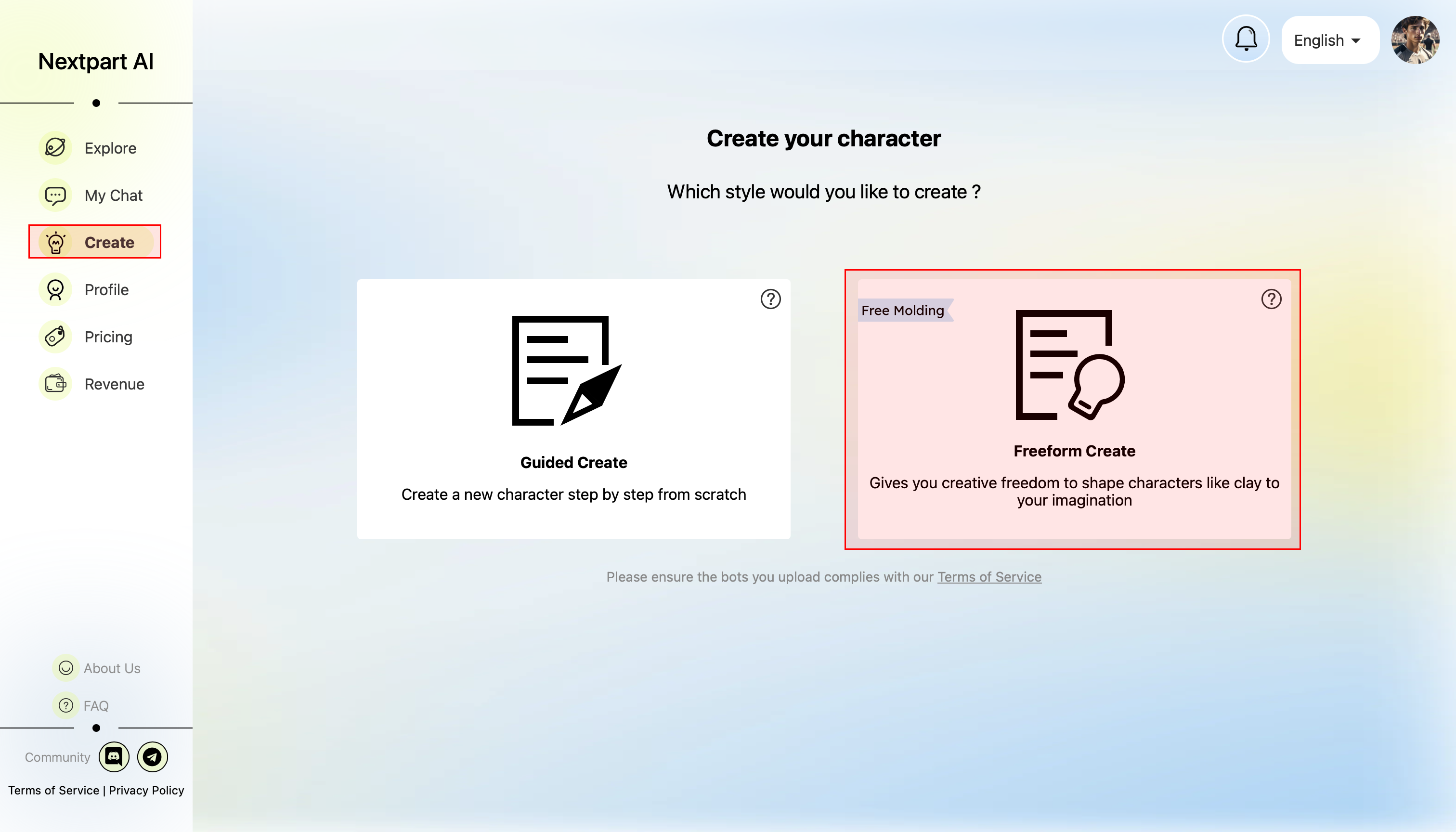 Freeform Create